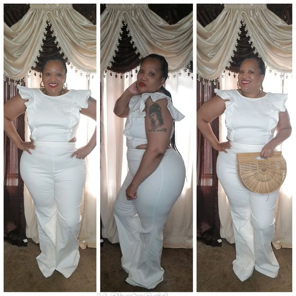 A Touch of White jumpsuit