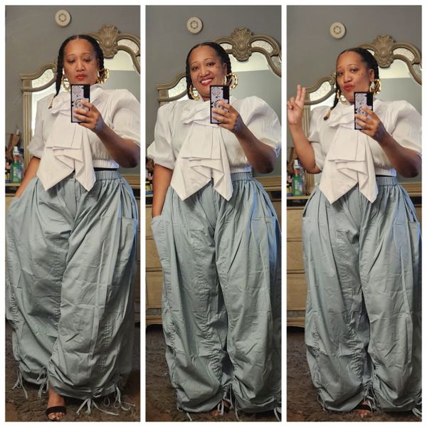 Dainty & Denim wide leg pants