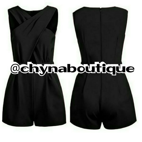 Black Masika romper