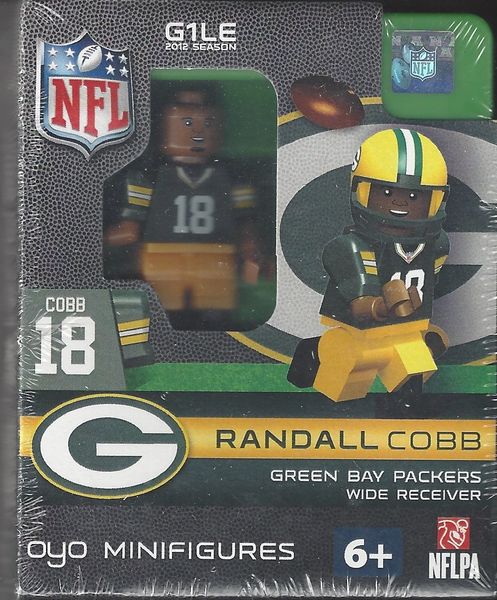 GREEN BAY PACKERS RANDALL COBB NFL Football Action Figure NEW RARE