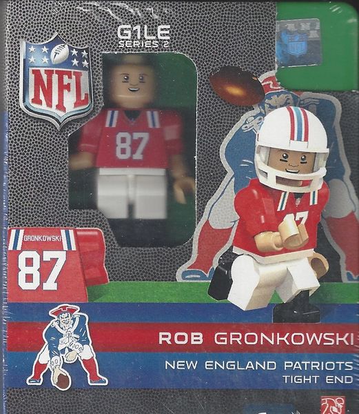 Rob Gronkowski Throwback OYO Mini Figure New England Patriots G1LE Series 2  Generation 1 Gen 1 2013