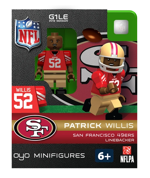 Patrick Willis OYO Mini Figure San Francisco 49ers G1LE Series 1