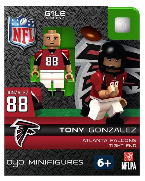 Tony Gonzalez OYO Mini Figure Atlanta Falcons G1LE Series 1