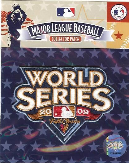 2009 MLB World Series Sleeve Jersey Patch New York Yankees Philadelphia  Phillies