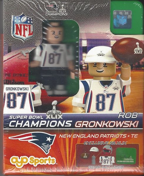 NFL New England Patriots NFL OYO Sports Mini Figure Rob Gronkowski