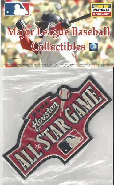 2004 MLB All Star Game Jersey Patch Houston Astros
