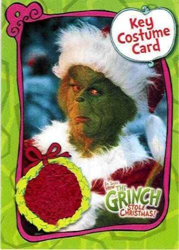 How the Grinch Stole Christmas Costume Card CC2 Piece of Santa Suit Movie