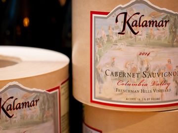 Karma - Mid Century Wine Glass, Amber – Kitchen Store & More