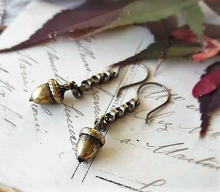 ACORN - Acorn Drop Earrings