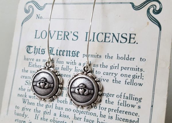 ERIN - Claddagh Earrings