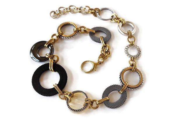 RONA - Circles Statement Necklace