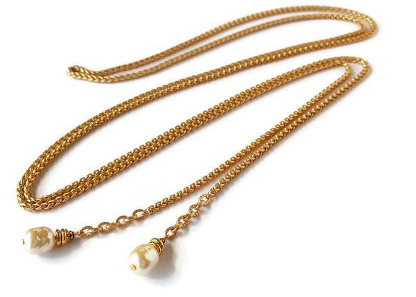 ANA - Baroque Pearl Wrap Necklace