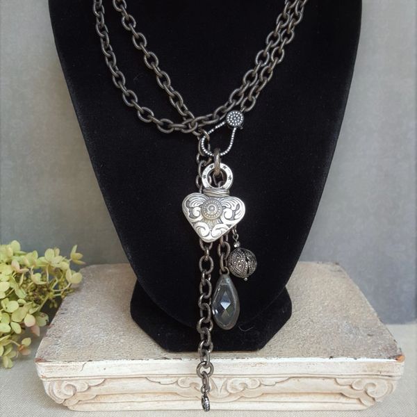 HELENA - Chatelaine Style Necklace