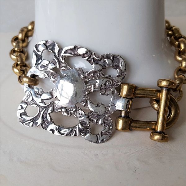 FLORENCE - Antique Buckle Bracelet