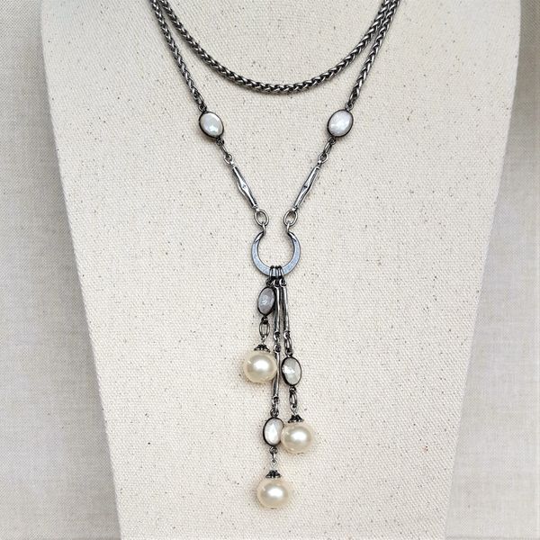 ALANA - Pearl Tassel Necklace