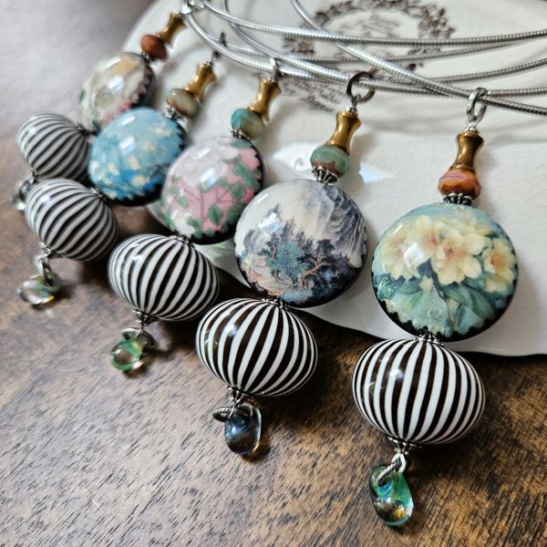 THE MUSE - Floral Assemblage Necklace