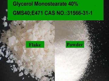 Mono and Diglycerides,Glyceorl Monostearte 40%,CAS No. 31566-31-1. GMS40,flake monoglyceride