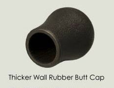 Fuji Rubber Butt Cap 19mm