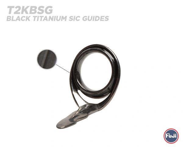 Fuji T2-KBSG Black Titanium/SiC Belly Guide