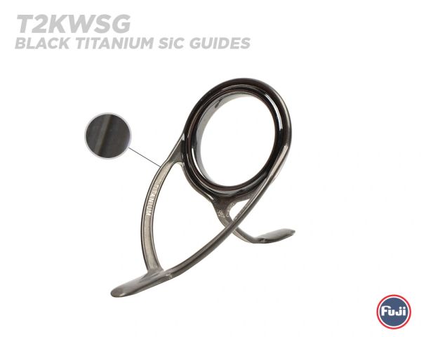 Fuji T2-KWSG Double Foot Black Titanium/SiC Casting/Spinning
