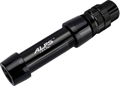 Alps Centra-Lock Aluminum Reel Seat w/ KLN Long Nut (Knurled)  VooDoo Rods  LLC - Premier Supplier of Rod Building Components