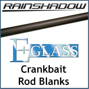 Rainshadow E-Glass Crankbait Rod Blanks (GCB)