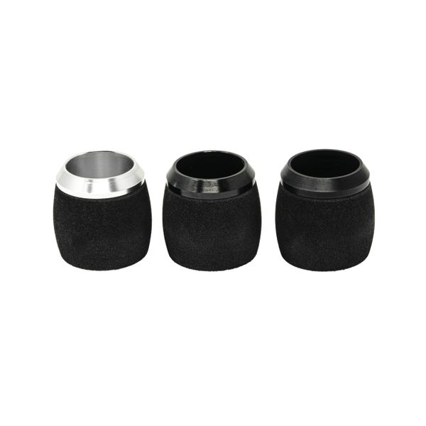 Bushido Carbon Fore Grip Sleeve for ULH Hoods - Black Aluminum