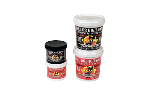 FLEXCOAT HELL OR HIGH WATER PASTE EPOXY GLUE, Rod Building