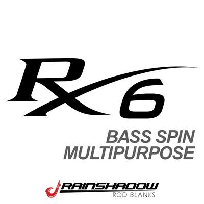 Rainshadow RX6 Bass Travel Rod Blanks