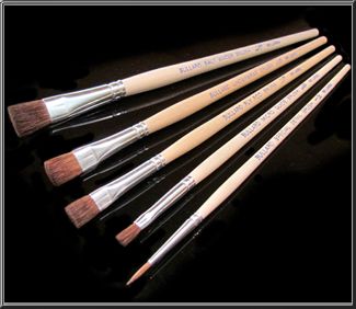 rod building brushes