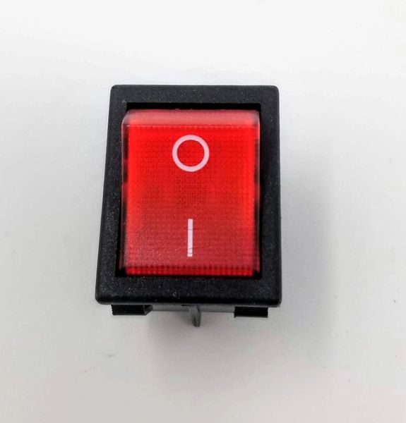 ON/OFF SWITCH, RED, 4 PRONG | PaintShakerParts.com