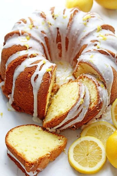 Lemon Pound Cake 9" Bundt