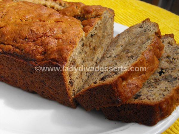 Banana Nut Bread 9x2 Loaf Pan