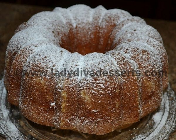 Sour Cream Pound Cake 9" Bundt