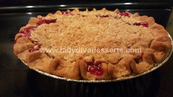 Cherry Crumble Pie