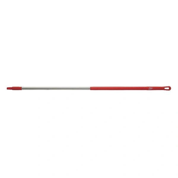 VIKAN Color Coded Handle, Stainless Steel, Red, 59-1/2 in