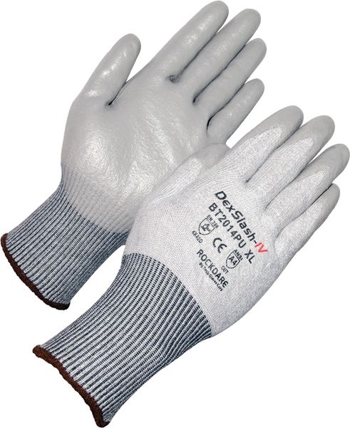 BT2014PU Task Gloves- HDPE shell, Polyurethane coating palm and fingers Gloves $4.50 PR SOLD BY THE DOZEN