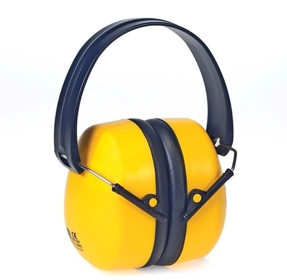 1437Y Yellow ear muffs - foldable - NRR 34