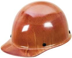 MSA 816651 Skullgard Protective Hard Hat Front Brim, Swing-Ratchet Suspension, Standard Size, Natural Tan