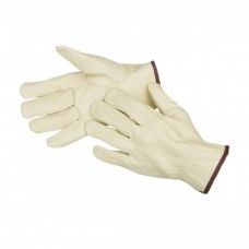 TSK3003 Pig Grain Leather Driver Gloves, Keystone thumb, Tan, size S-XL SOLD BY THE DOZEN (6 DZ PER CASE)