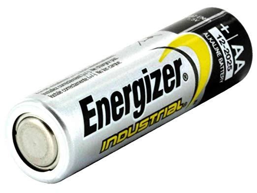 AABATEN Energizer EN91 Industrial Alkaline Batteries, AA (Box of 24 Batteries)