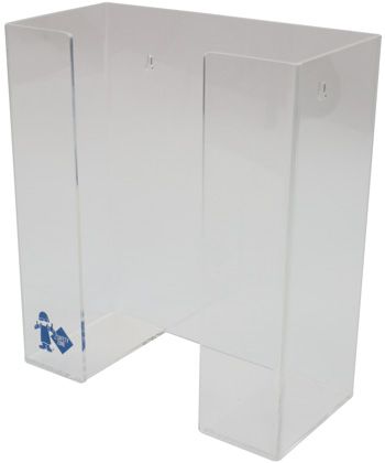 D-400AC Clear Acrylic Wall Dispenser for Disposable Gloves