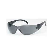 1715Q/G GREY WRAPAROUND SAFETY GLASSES BASIC PACKAGING (12 PER BOX)