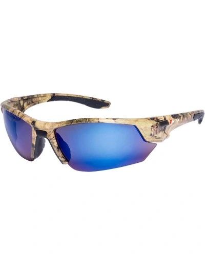 1718BM/AF INOX® CAMOTEK™ - BLUE MIRROR LENS WITH CAMO FRAME