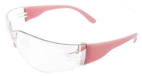 17946 ERB Lucy Safety Glasses - Pink Frame - Clear Anti-Fog Lens