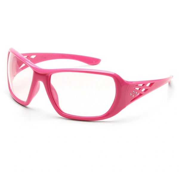 17953 ERB Rose Safety Glasses - Pink Frame - Clear Lens