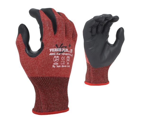 VSP49670TC 18 Gauge Falstone™ Fiber Knit Shell, Soft-Foam Nitrile Coated, Thumb Saddle, Touchscreen Compatible ANSI A4 S-2XL