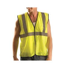 ECO-GC-YL OCCUNOMIX High Visibility Vest Size S/M, L/XL, 2XL/3XL, 4XL/5XL