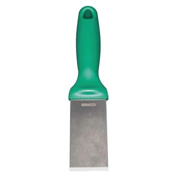 69712 REMCO/VIKAN Green Stainless Steel Scraper, 1-1/2" Blade