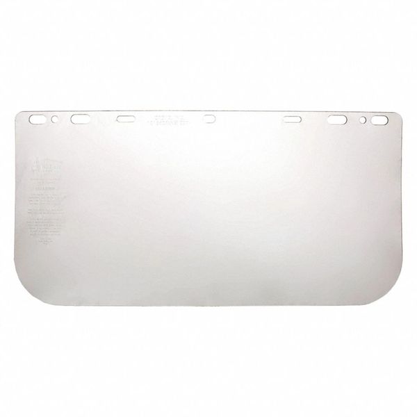 181640 Face Shield - Universal Impact Resistant Clear PETG Material 8 Inches x 16 Inches .040 Inches Thickness